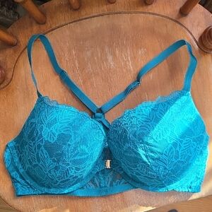 Auden Teal Lace Bra